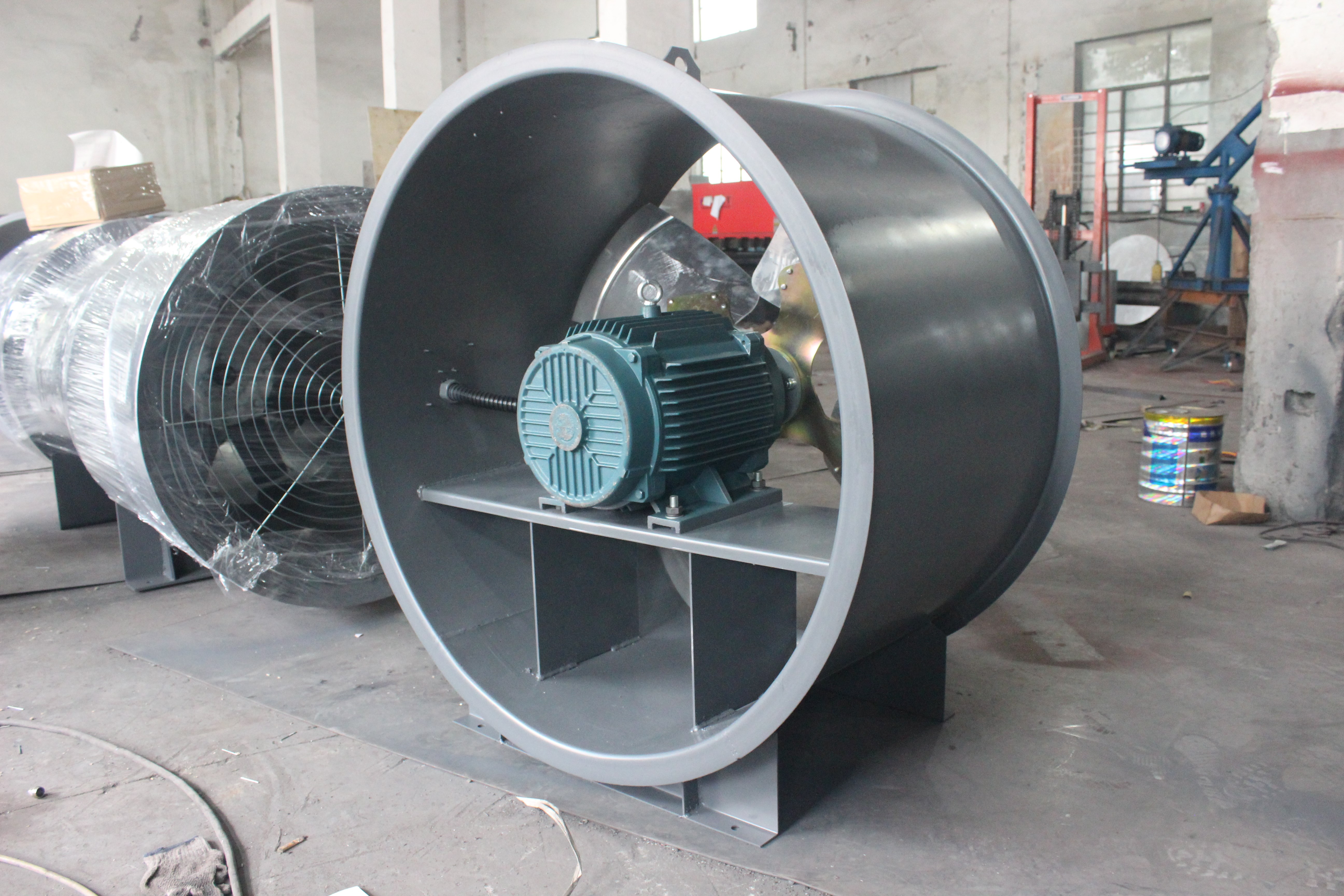 如何安裝dz/t35/sf系列軸流風機？